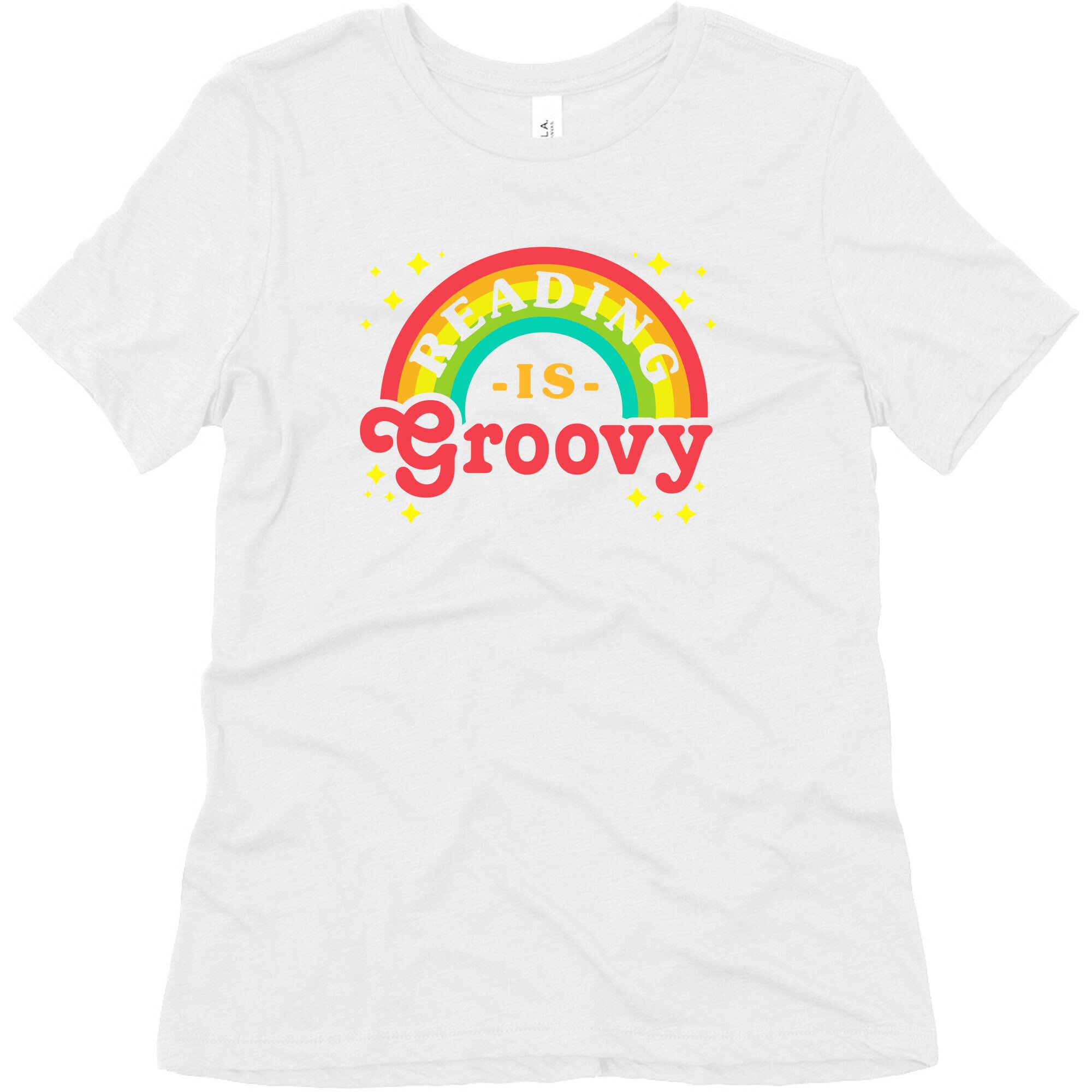 Reading is Groovy Women's Triblend Tee